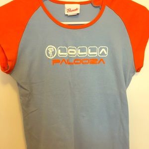 Vintage Lollapalooza concert baby T